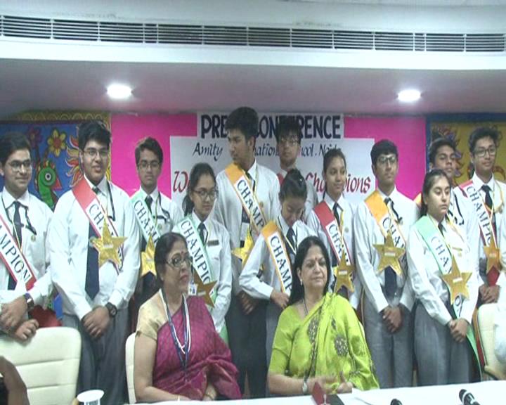 नॉएडा एमिटी इंटरनेशनल स्कूल 'द एल्केमी ऑफ़ इन्वेस्टमेंट' टीम ने यूएसए के स्कूल में किया द्वितीय स्थान हांसिल विश्व भर में लहराया भारत का परचम