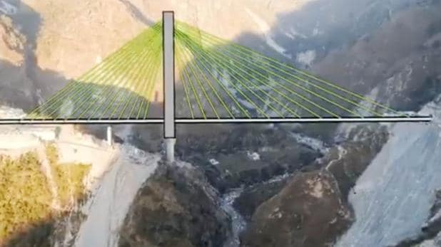 कश्मीर में बन रहा देश का पहला केबल ब्रिज, अब और रोमांचक होगा कटरा का सफर