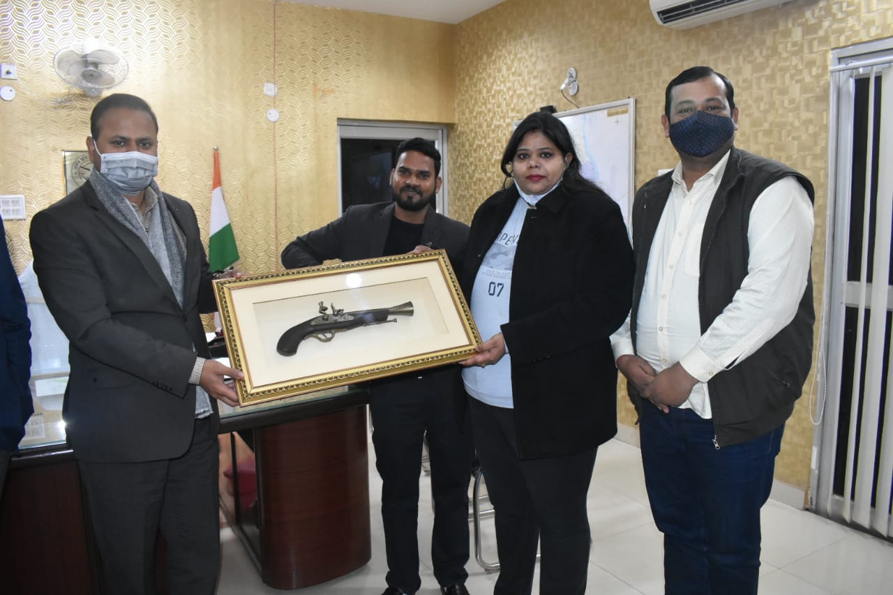 बुलंदशहर की नेशनल शूटर हिमानी सिंह को मिला रानी लक्ष्मी बाई अवार्ड