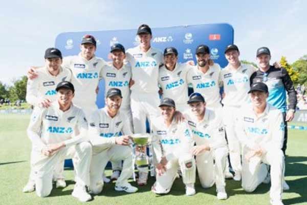 न्यूजीलैंड पहली बार टेस्ट में बनी नंबर-1 टीम
