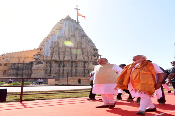 सोमनाथ मंदिर ट्रस्ट के अध्यक्ष बने प्रधानमंत्री मोदी