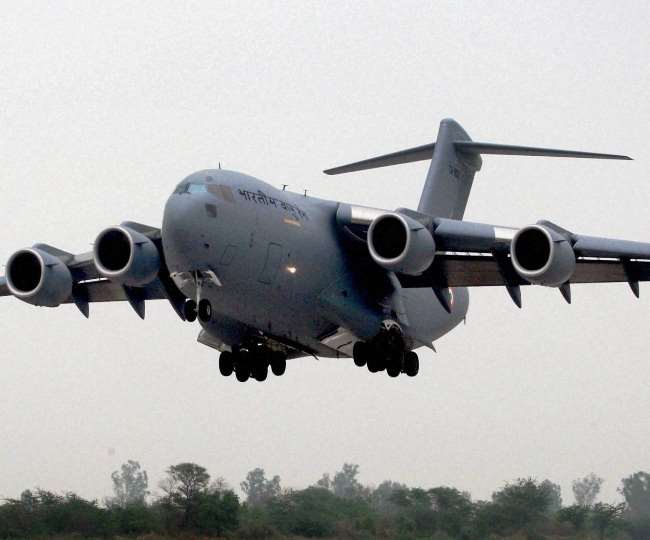 वायुसेना का C-17 ग्‍लोब मास्‍टर विमान काबुल में फंसे भारतीयों को लाने में बड़ी सफलता के साथ यात्रियों को लेकर सकुशल लौटा