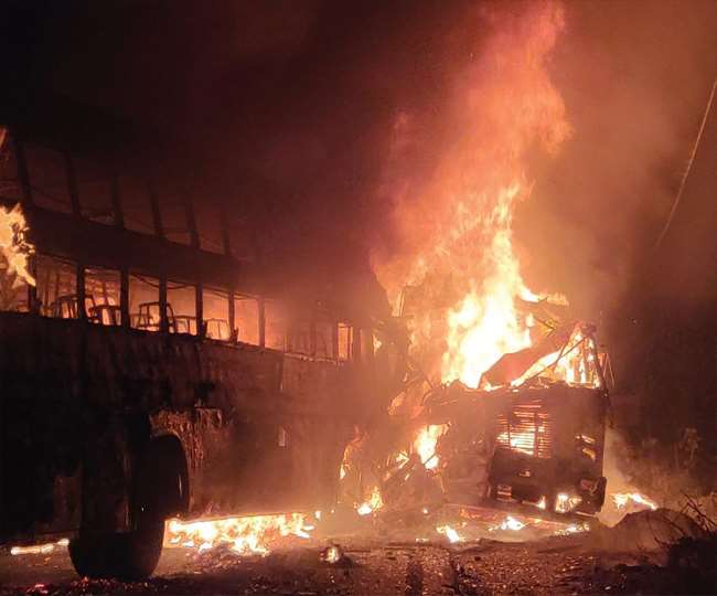 बुल्गारिया में बस में लगी भीषण आग, बच्चों समेत 46 लोगों की झुलसकर मौत