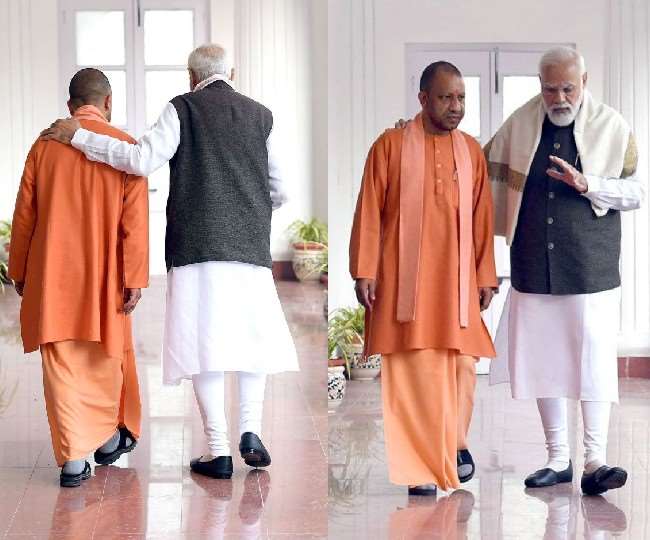 राजनाथ ने खोला राज! बताया- PM मोदी ने CM योगी के कंधे पर हाथ रखकर क्या कहा था?