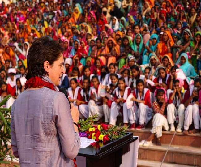 प्रियंका गांधी वाड्रा आज जारी करेंगी कांग्रेस का महिला घोषणा पत्र, 40 % सीट पहले ही कर रखी है आरक्षित