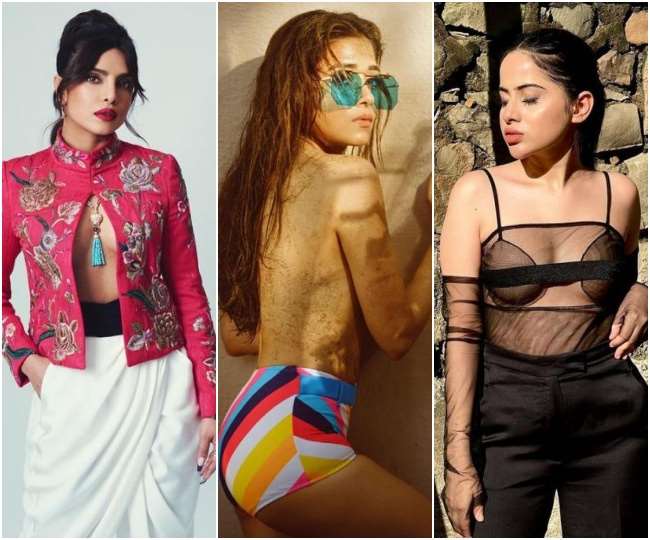 एक्ट्रेसेस के बीच बोल्ड फैशन ट्रेंड, Priyanka Chopra से Urfi Javed तक ब्रालेस लुक अपना रहीं ये हसीनाएं