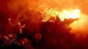 हरौला गांव में सिलेंडर लीक होने से घर में लगी आग, गार्ड की जलकर हुई मौत