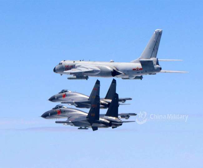 Taiwan के एयर डिफेंस जोन में घुसे 5 चीनी सैन्य विमान, एक महीने में 24 बार चीन ने किया घुसपैठ