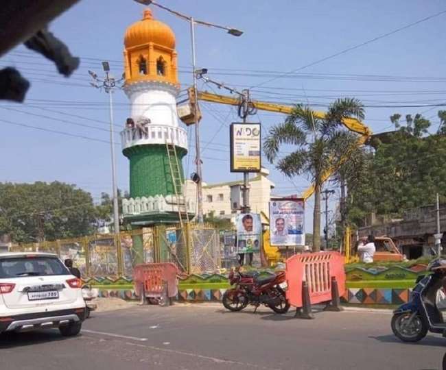 गुंटूर में तिरंगे से सज गया जिन्ना टावर, जल्द ही फहराया जाएगा राष्ट्रीय ध्वज