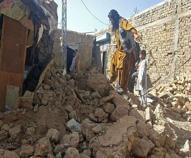 पाकिस्तान में आया भूकंप, 200 से अधिक परिवार हो गए बेघर