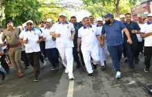 सीएम धामी के साथ मेयर और विधायकों ने लगाई दौड़, योग दिवस को उत्सव के रूप में मनाने का संदेश