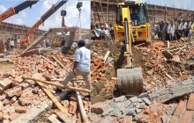 दिल्ली के अलीपुर में बड़ा हादसा, गोदाम की 25 फीट ऊंची दीवार गिरी, 5 लोगों की मौत, कई घायल
