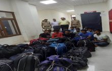 जीआरपी ने वाराणसी रेलवे स्टेशन से 3355 बोतल नशीली कफ सिरप के साथ 16 लोगों को किया गिरफ्तार