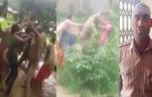 सुल्तानपुर में पुलिस टीम पर हमला, दारोगा को महिलाओं ने घेरकर पीटा, सामने आया VIDEO