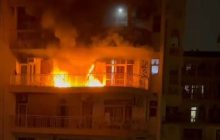 एनआरआई रेजीडेंसी सोसायटी के 12वें फ्लोर पर फ्लैट में लगी भीषण आग, सब कुछ जल कर राख