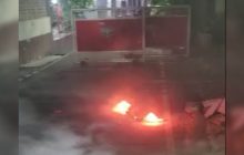 भाजपा दफ्तर में आत्मदाह की कोशिश: बलराम तिवारी ने मकान मालिक से परेशान होकर खुद को लगाई आग
