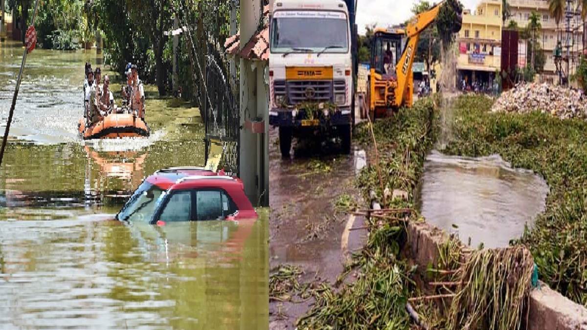 बेंगलुरु को बाढ़ से बचाने के लिए अवैध निर्माण पर चला बुलडोजर, जद में एक स्कूल भी
