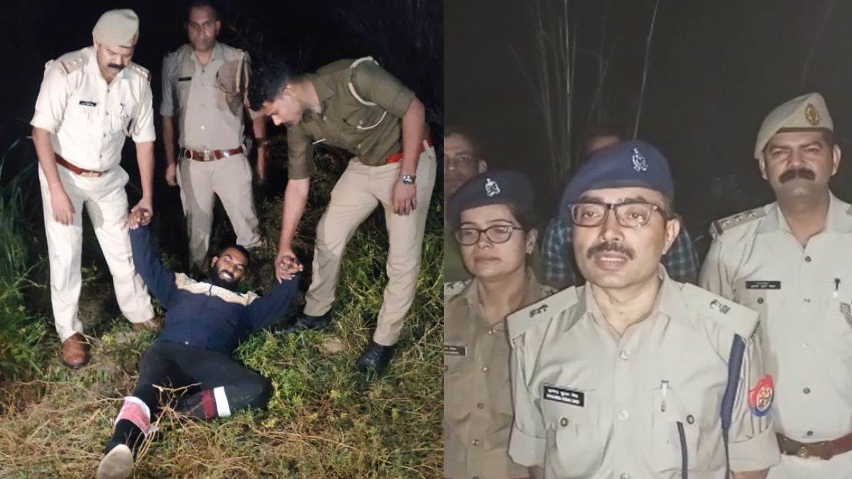 पुलिस मुठभेड़ में रिटायर दरोगा के बेटे का हत्यारोपी गिरफ्तार