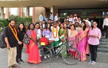 पद्मश्री डा किरन सेठ ने एमिटी विश्वविद्यालय के छात्रों को दिया पर्यावरण एवं स्वास्थ्य जागरूकता का संदेश