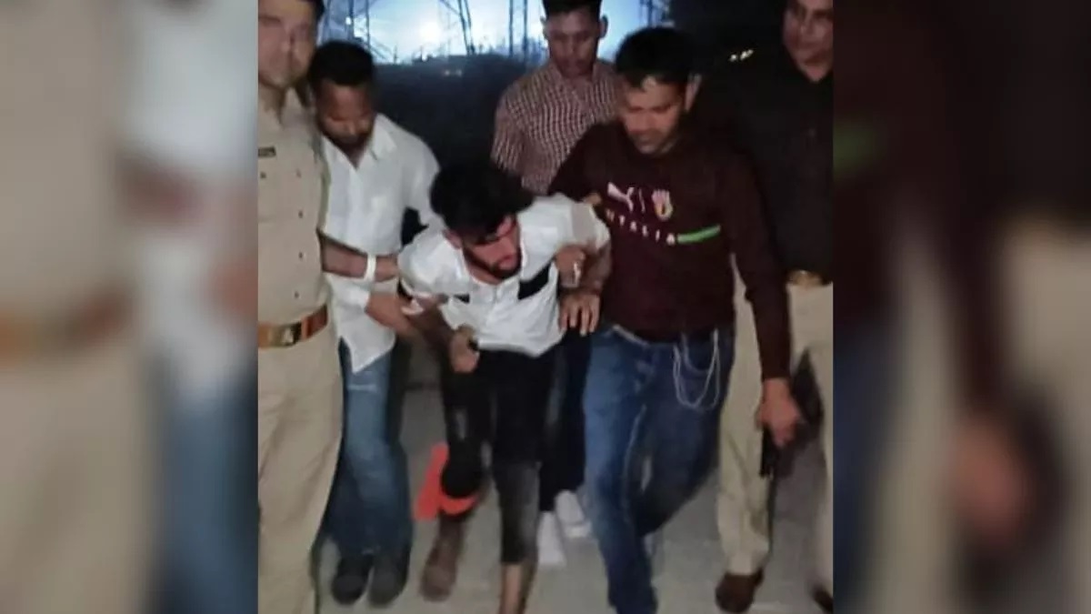 पुलिस मुठभेड़ में शातिर अपराधी शाहिद अफरीदी गिरफ्तार