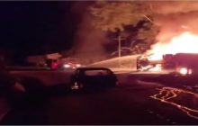 पेट्रोल ले जा रहे टैंकर में लाइटर से लगी थी आग, 11 की मौत, पुलिस ने व्यक्ति को हिरासत में लिया