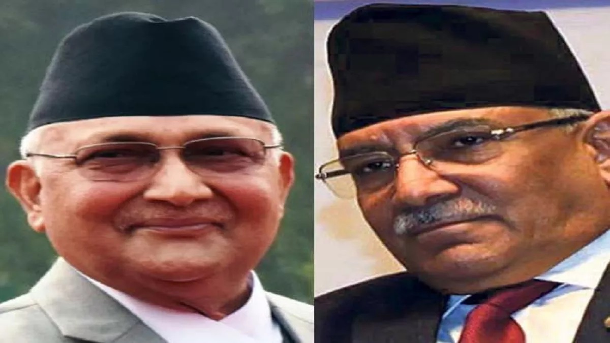 नेपाल की प्रचंड सरकार को गठन के दो माह बाद ही झटका, ओली की पार्टी ने समर्थन वापस लिया