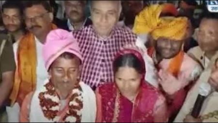 बाराबंकी में अनोखी शादी, 55 साल के रामविलास ने 36 साल की मुस्लिम जाफरीन से की शादी, जानें- मामला?