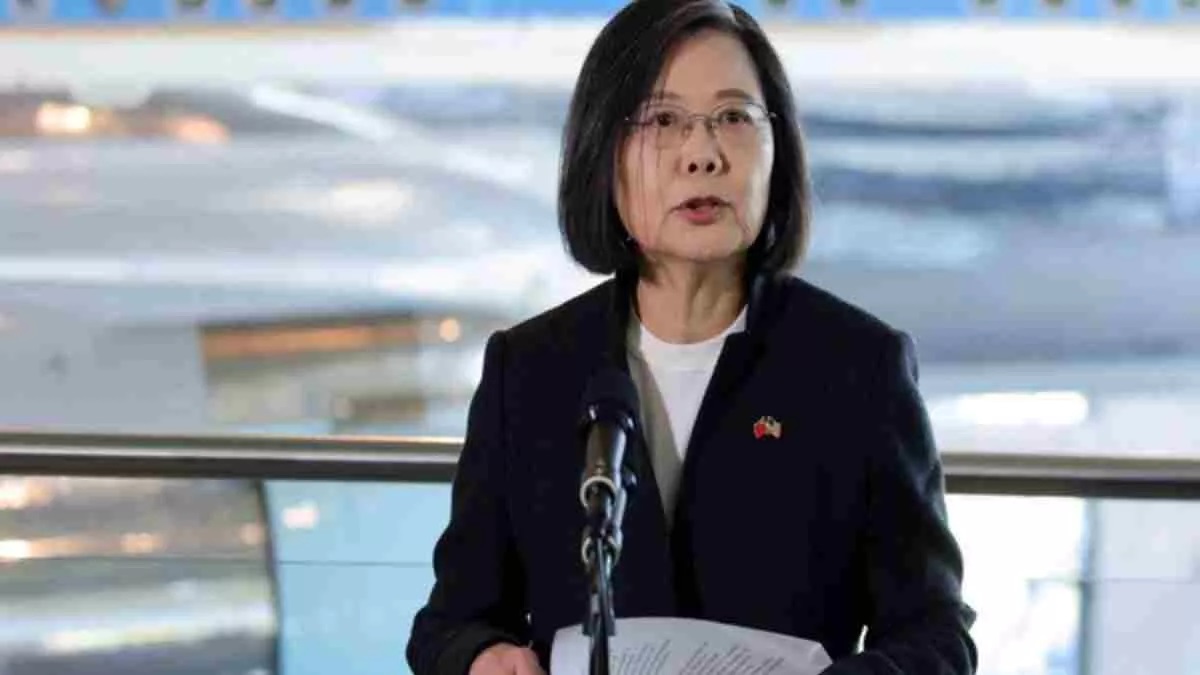 ताइवान की राष्ट्रपति ने अमेरिकी स्पीकर मैकार्थी से की मुलाकात, चीन बौखलाया