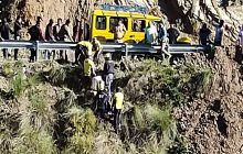 कालसी चकराता मार्ग पर पर्यटकों की कार खाई में गिरी, एक महिला सहित तीन की मौत, एक घायल