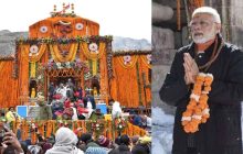 बद्रीनाथ धाम के कपाट खुले, 15 क्विंटल फूलों से सजाया गया बद्रीनाथ धाम...PM मोदी के नाम से हुई पहली पूजा
