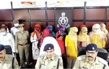 हापुड़ पुलिस ने मकान में चल रहे सेक्स रैकेट का किया भंडाफोड़, 15 आरोपियों को गिरफ्तार कर भेजा जेल