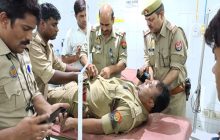 दबिश देने गई पुलिस टीम पर बदमाशों ने की फायरिंग, दरोगा के हाथ में लगी गोली, हड्डी के अंदर फंसी बुलेट