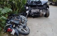 दिल्ली में मौत बनकर दौड़ी Black Creta कार, बाइक सवार की टांग कटकर हुई अलग