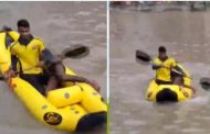 गंगा में डूबते कांवड़िए की पुलिसकर्मी ने बचाई जान, देखिए रेस्क्यू का वीडियो
