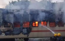 लखनऊ-रामेश्वरम एक्सप्रेस ट्रेन में भीषण आग लगी, 10 यात्रियों की मौत, 20 से ज्यादा घायल