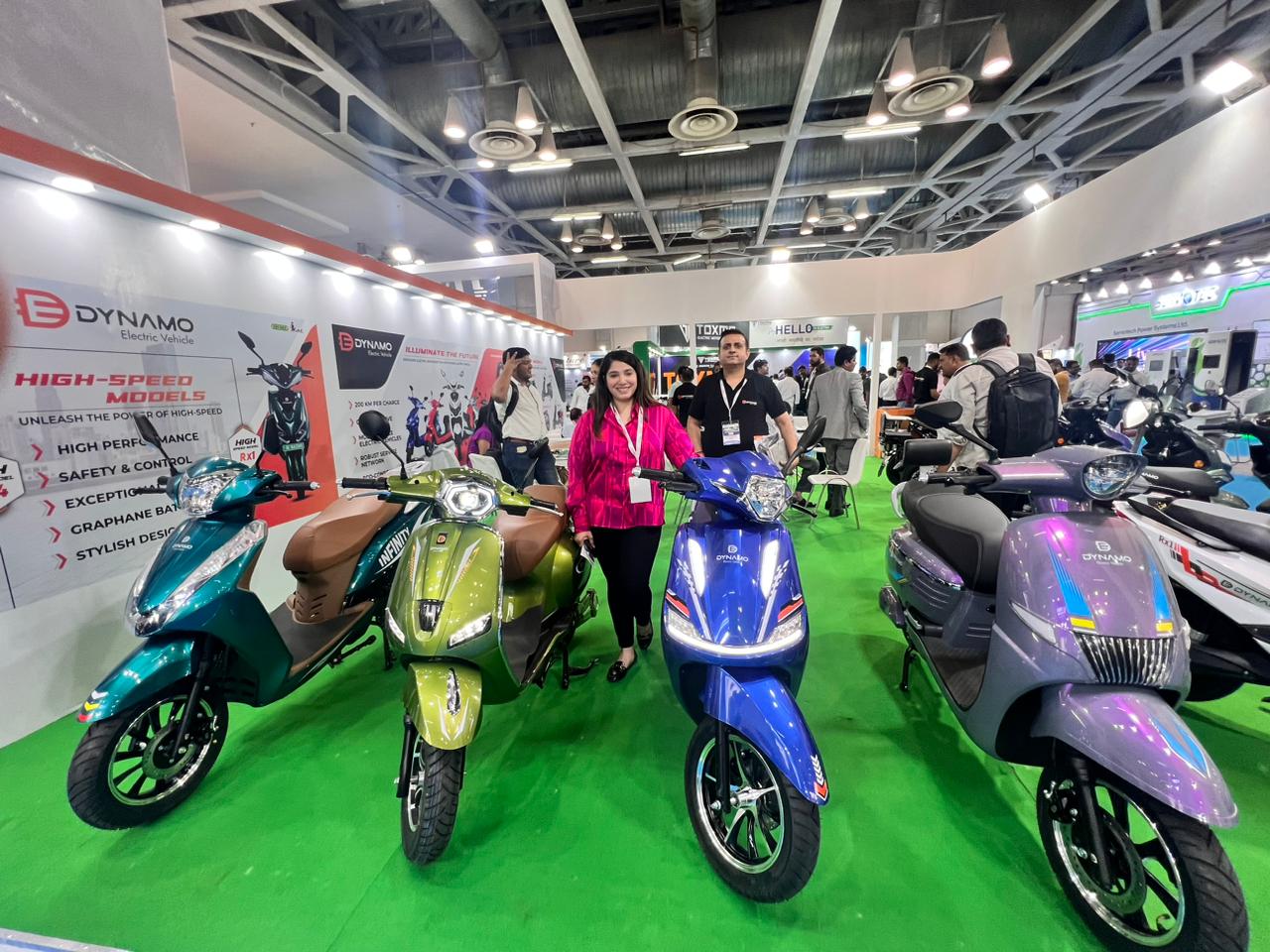 ईवी इंडिया एक्सपो में डायनामो इलेक्ट्रिक ने भारत में लॉन्च की अपनी नई ई-बाईक रेंज