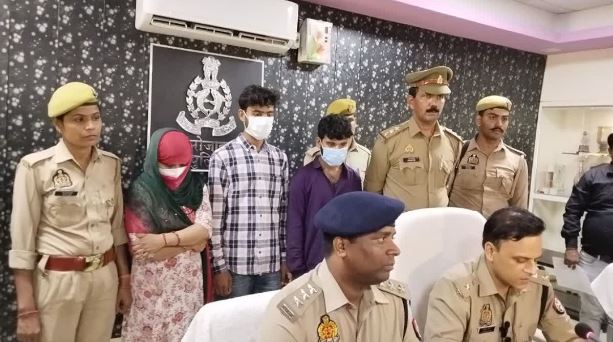 मौसी के बेटे के साथ पत्नी ने रची-लूट की साजिश: चूड़ी कारोबारी के घर हुई लूट का पुलिस ने किया खुलासा
