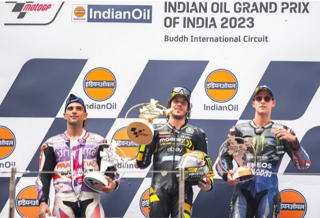 MotoGP Bharat: मार्को बेज़ेची ने जीता भारत का पहला इंडियन ग्रां प्री, बेहद रोमांचक रहा आखिरी लैप