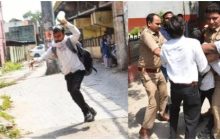 LLB छात्र ने किया आत्मदाह का प्रयास: गांधीपार्क में पुलिस ने छात्र को बचाया, आगरा विश्वविद्यालय की अव्यवस्था से नाराज है