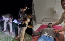 जौनपुर में मुठभेड़: पुलिस पर फायरिंग कर भाग रहे बदमाश को लगी गोली, दूसरे को दौड़ाकर दबोचा