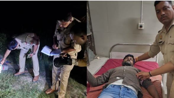 जौनपुर में मुठभेड़: पुलिस पर फायरिंग कर भाग रहे बदमाश को लगी गोली, दूसरे को दौड़ाकर दबोचा