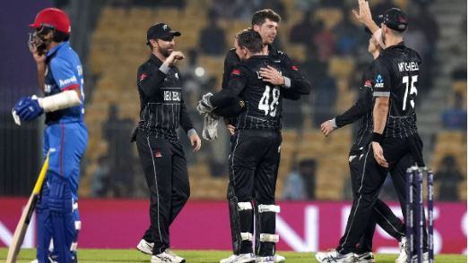 न्यूजीलैंड ने वर्ल्ड कप 2023 में लगाया जीत का चौका, अफगानिस्तान को बुरी तरह रौंदा