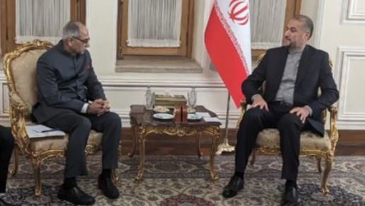 विदेश सचिव ने ईरानी मंत्री से मुलाकात की, चाबहार बंदरगाह परियोजना पर चर्चा की