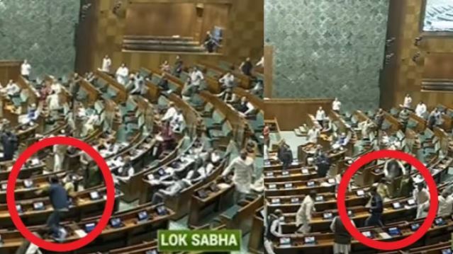 संसद की सुरक्षा में बड़ी चूक; लोकसभा में कूदे 2 अज्ञात लोग, सांसदों की कुर्सियों पर उत्पात मचाया... सदन को धुआं-धुआं किया