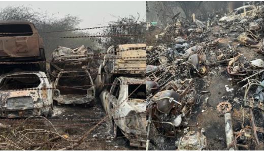 दिल्ली पुलिस के मालखाने में लगी भीषण आग, 450 वाहन जलकर हुए खाक