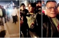 भाजपा नेताओं ने पुलिसकर्मियों के साथ की अभद्रता, सोशल मीडिया पर वीडियो वायरल