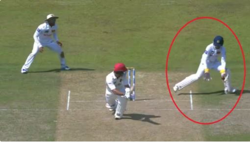 श्रीलंका के विकेटकीपर ने लपका हैरतअंगेज कैच, देखकर चकरा जाएगा माथा, धोनी को भी भूल जाएंगे!