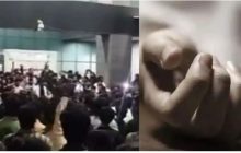 सैफई मेडिकल कॉलेज की छात्रा की हत्‍या कर शव 10 किलोमीटर दूर फेंका, धरने पर बैठे आक्रोशित छात्र