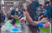 होली से पहले दिल्ली मेट्रो में 2 लड़कियों का महाकांड, सारा माहौल कर दिया... देखें वायरल VIDEO