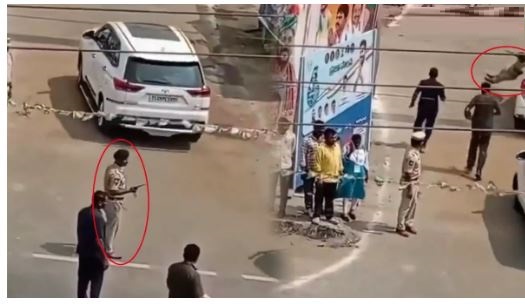मंत्री के काफिले की कार ने IPS अधिकारी को मारी जोरदार टक्कर, करनी पड़ी सर्जरी, VIDEO वायरल
